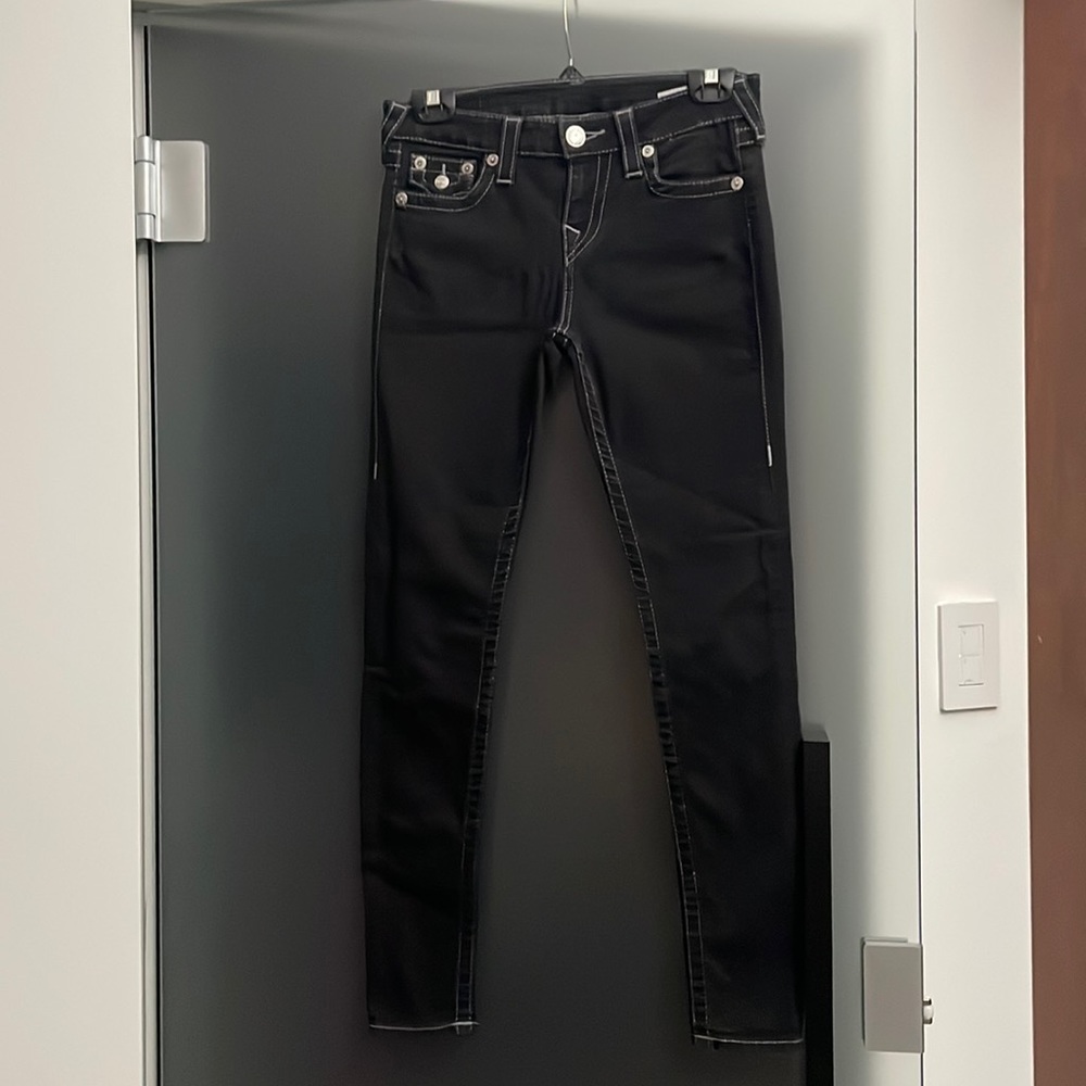 True Religion Jeans. Color black. Size 26